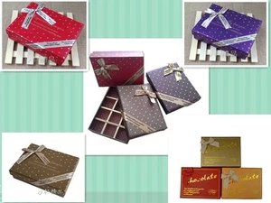 3 Gift Box 12 CELLS empty container for chocolates/Sweets/Candies holidays - Picture 1 of 4