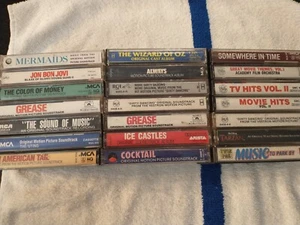 Lot Of 21 Soundtrack Cassettes. Movie Music, Movie Score.  - Picture 1 of 5