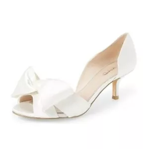 XYD Women Low Heel D'Orsay Pumps Peep Toe Slip On Dress Evening Sandals Shoes - Picture 1 of 8