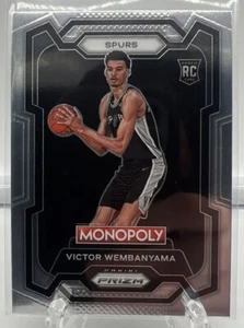 2023/24 Panini Prizm Monopoly VICTOR WEMBANYAMA Base Set RC Rookie Card #81 1 - Picture 1 of 4