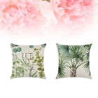 4 Pcs Tropical Sofa Pillowcases Tropical Leaves Cushion Tropical Pillow Covers