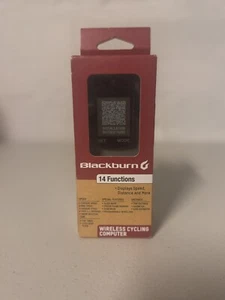 BLACKBURN 14 Function Wireless Cycling Computer Speed Distance Time 7151281 - Picture 1 of 3
