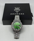 Adamans Silver Tone Gents Wristwatch Watch Brand New Condition Quartz Bnib