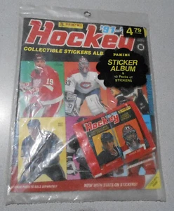  Vintage 91-92 Pinini Hockey Stickers and Album unopened. - Picture 1 of 2