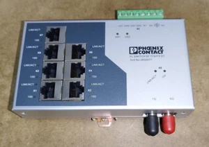 ▀▄▀▄▀ PHOENIX CONTACT FL SWITCH SF 7TX/FX ST -- FL SWITCH SF 7TX / 1ST - Picture 1 of 2