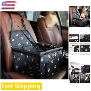 Durable Pet Car Seat for Small and Medium Pets - Comfortable and Secure Travel - Picture 1 of 9