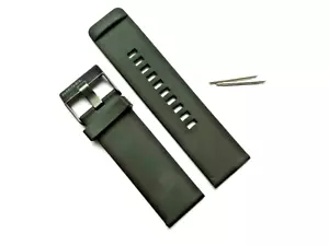 Diesel Original Replacement Band Silicone DZ1262 Watch Strap Black 26mm - Picture 1 of 3