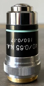 40x Unbranded Microscope Objective - Clean & Clear - 40/0.65 N.A. - 160/0.17 - Picture 1 of 1