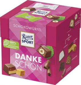 Ritter Sport Chocolate | Thank You Cube | 6,7 Ounce Total /192 Gr - Picture 1 of 3
