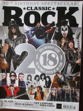 Classic Rock Magazine 257 Jan 2019 20th Birthday Issue Review of Year Slash