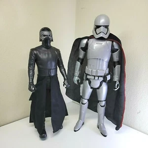 Star Wars Grey Gray 20", Kylo Ren 18" Jakks Pacific Storm Trooper mit Cape 2015 - Bild 1 von 7