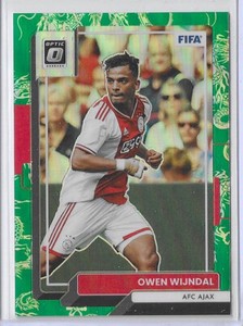 2022-23 Panini Donruss FIFA Owen Wijndal Optic Dragon Prizm #8/8 Ajax
