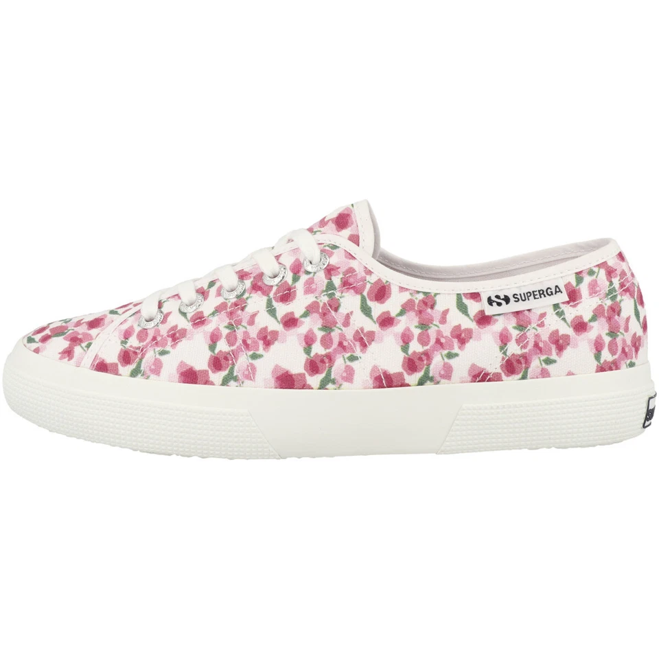 Superga 3750 Bouganvillea Print Leggera Zapatillas Low Para Damas - Imagen 1 de 1