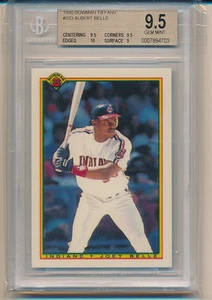 1990 Bowman Tiffany Joey "Albert" Belle (Rookie Card) (#333) BGS9.5 BGS - Picture 1 of 1