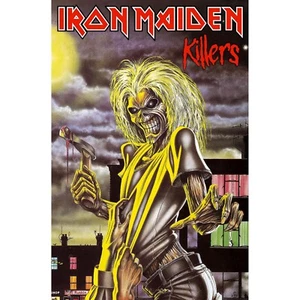 Iron Maiden Killers large fabric poster / flag 1100mm x 750mm (rz) - Picture 1 of 1