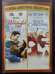 It’s A Wonderful Life / White Christmas DVD James Stewart Bing Crosby NEW SEALED - Picture 1 of 2