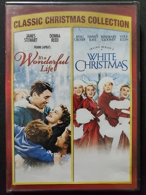 It’s A Wonderful Life / White Christmas DVD James Stewart Bing Crosby NEW SEALED - Image 1 of 2