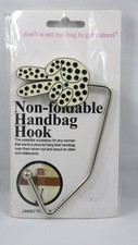 New Non-Foldable Handbag Hook Hanger Bag Hook-White Hand
