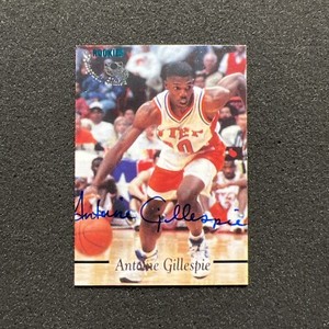 1995-96 Classic Signature Edition ANTOINE GILLESPIE Rookie AUTO - UTEP CARD - B