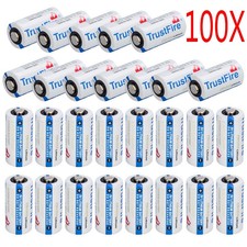 100x 3V 16340 Led Flashlight Cr123A High Power Single Use Lithium Battery Usa