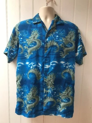 Camisa B. Boyz By Bruno Estampado Dragón Niños Jóvenes Abotonada Niños Talla XL (18/20) Foto 1 de 4