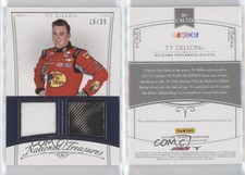 2016 Panini National Treasures Combo Materials /25 Ty Dillon #CM-TD