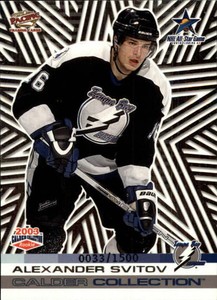2003 Pacific Calder Collection NHL All-Star Block Party #10 Alexander Svitov/500