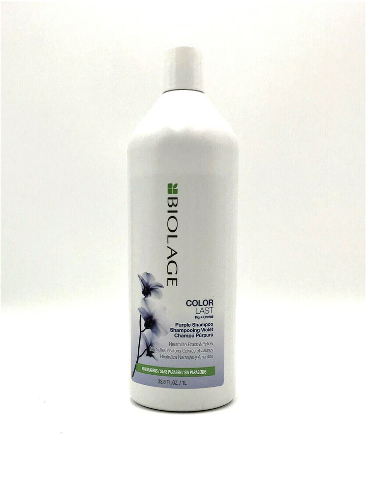 Biolage Color Last Purple Shampoo Neutralize Brass & Yellow 33.8 oz - Image 1 of 1