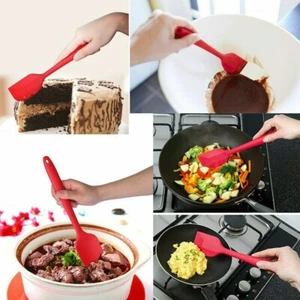 Silicone Spatula 28cm Baking Flexible Scraper Cake Cream Butter Mixing cooking - Picture 1 of 9