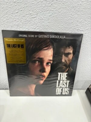 The Last Of US 2LP Gustavo Santaolalla Green & Silver Marbled Vinyl 2022 - Image 1 of 3