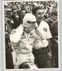 INDIANAPOLIS SPEEDWAY Race Driver MARIO ANDRETTI 1971 Press Photo - Picture 1 of 2