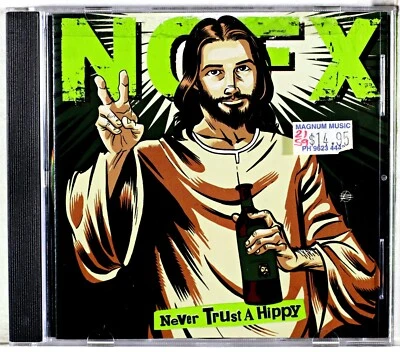 NOFX – Never Trust A Hippy CD Disc NM - Image 1 of 3
