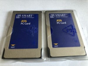 2PCS  SMART Modular Technologies ATA 1GB PC CARD SG9PC1GHYA9JPR