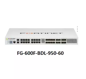 Hardware Fortinet FortiGate FG-600F-BDL-950-60 + 5 años FortiCare FortiGuard UTP - Imagen 1 de 1