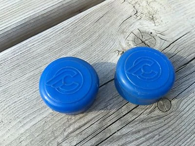 CINELLI Tapones de manillar Tapas de extremo Tapón de extremo de barra Para Bartape Nuevo de Lote Antiguo Italia Azul Nuevo de Lote Antiguo Foto 1 de 2