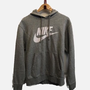 Nike Herren Grau Pullover Hoodie Raglanärmel Pulli Kängurutasche Gr. M. - Bild 1 von 8