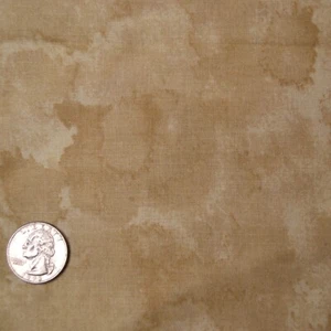 Vintage Cotton Quilt Fabric 1 Yard X 44" Beige Tonal Tone on Tone - Picture 1 of 1