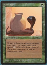 Nafs Asp (b Light) Arabian Nights NM Green Common MTG CARD (ID# 236278) ABUGames