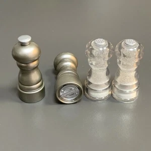 Lot 4  salt pepper sug Bottles ACCESSORIES For American Girl 18" Dolls Silver - Picture 1 of 9