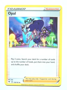 Opal 158/185 (NM, Pokemon Card, Vivid Voltage, 2020, Supporter, Uncommon) - Picture 1 of 2