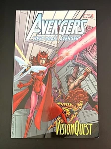 Avengers West Coast Avengers Vision Quest Marvel Comics Graphic Novel John Byrne - Picture 1 of 14