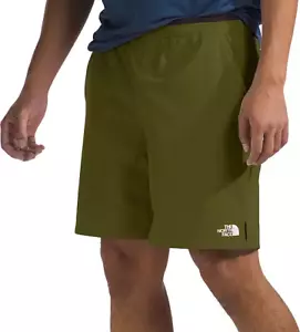 The North Face Mens Small Wander Shorts 2.0 Forest Olive Green Flashdry NWT $50 - Picture 1 of 2