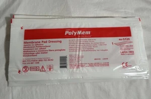 New Ferris PolyMem Membrane Pad Dressing 4x12.5” Ref 5124 Lot Of 6 USA Unopened - Picture 1 of 5