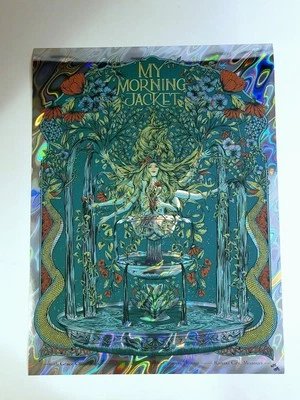 My Morning JACKET FOIL Poster KANSAS CITY, MO ONLY 15 MADE! 2025 Uptown Theater  - Image 1 of 4