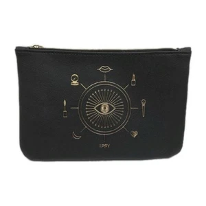 IPSY "You're Magic" schwarz Kosmetik Glam Tasche Gold Schriftzug Design okkult Symbol  - Bild 1 von 4