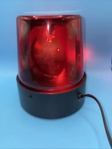 Police Beacon Model PL1R Red Rotating Red Police Light - Picture 1 of 8