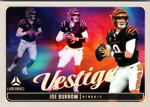2025 Panini Luminance NFL Vestige Joe Burrow No.13 Bengals  - Picture 1 of 2