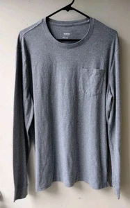 Sonoma Flexwear Herren Shirt Grau Langarm Rundhals Freizeit T-Shirt Oberteil L - Bild 1 von 4