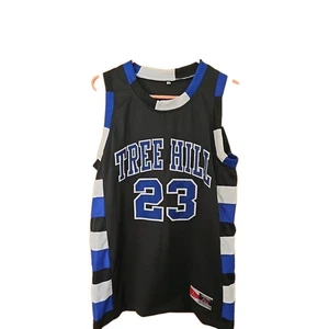 Nathan Scott One Tree Hill Ravens Basketball Jersey Black Sewn- Medium - Picture 1 of 6