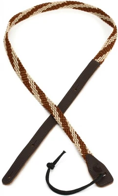 Correa de mandolina trenzada D'Addario 10MB00 1" - marrón/crema Foto 1 de 4